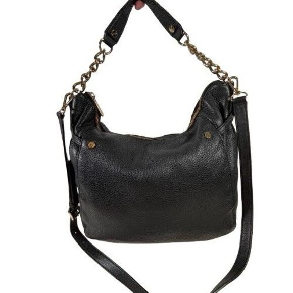 MICHAEL KORS Pebbled Leather 2-Way Hobo Shoulder Crossbody Bag EUC! MSRP $328 - Picture 1 of 16